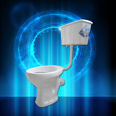 Washdown Two Piece Toilets Bowl Hanging Wc Public Floor 180mm Pit