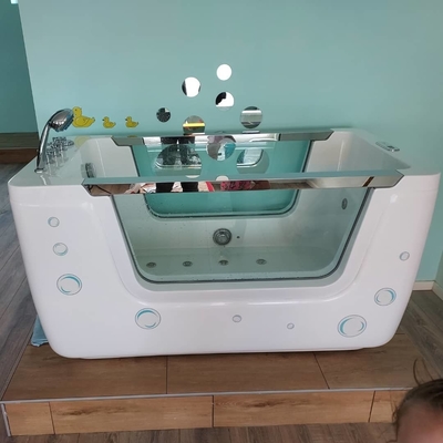 1480mm Small Size Jacuzzi Whirlpool Bathtub For Babies Spa Freestanding