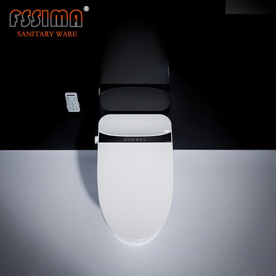 Japanese Smart Toilet Bowl Watermark White Bidet Control 40KG