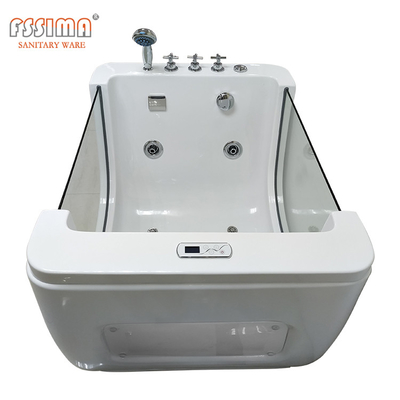 Acrylic Freestanding Baby Spa Bathtub Whirlpool Massage