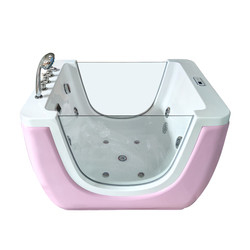 Glass Baby Bathtub Newborn Insert Kids Baby Swimming Pool Tub 1100x850x900mm