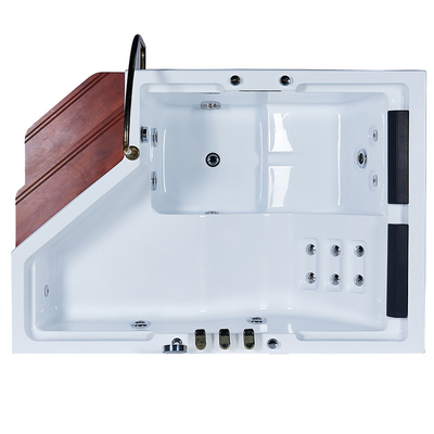 5 Ft Jacuzzi Whirlpool SPA Bathtub For Two Bathroom Luxury Jet