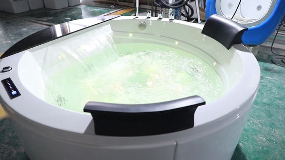 66 X 36 66 X 32 Waterfall Whirlpool Bathtub 2 Person Jacuzzi Clawfoot
