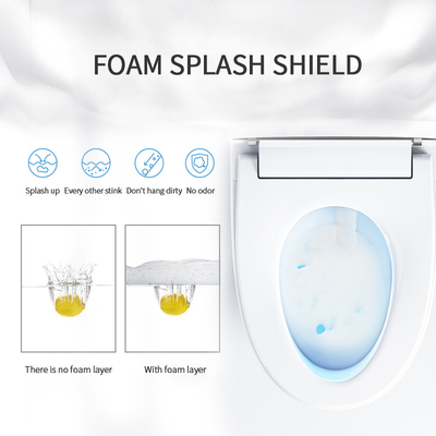 wall hung elongated intelligent toilet for disabled person 6.0L Flushing