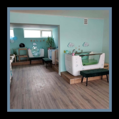 1480mm Small Size Jacuzzi Whirlpool Bathtub For Babies Spa Freestanding